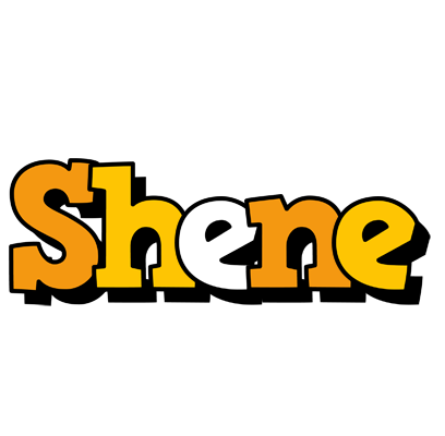 Shene cartoon logo