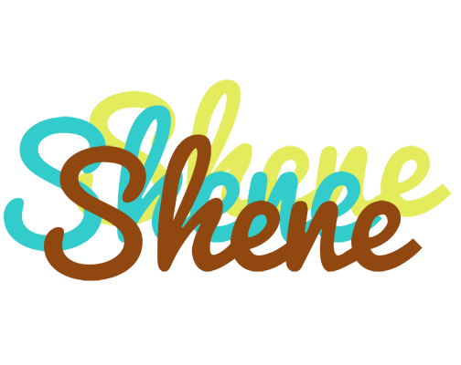 Shene cupcake logo
