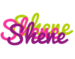 Shene flowers logo