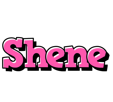 Shene girlish logo