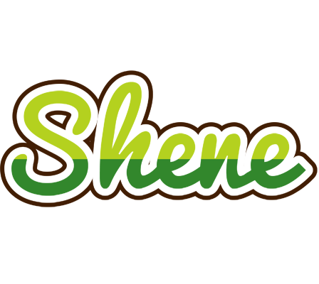 Shene golfing logo