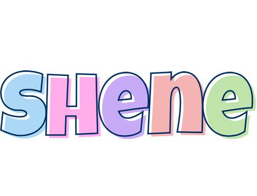 Shene pastel logo