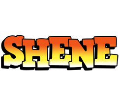 Shene sunset logo