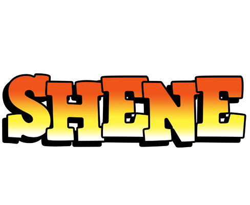Shene sunset logo