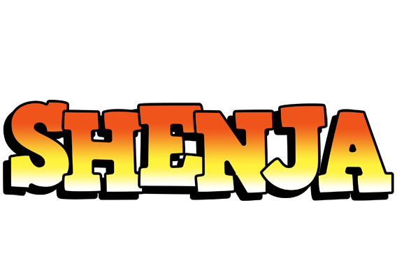 Shenja sunset logo