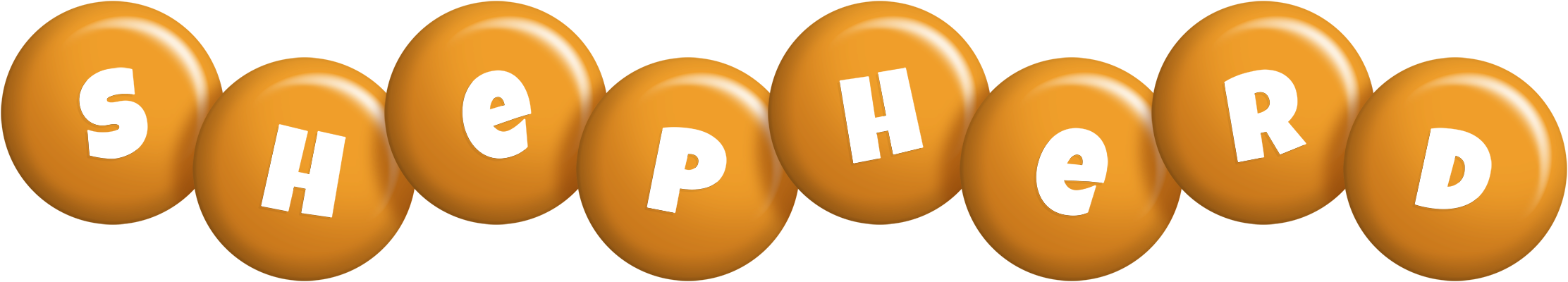 Shepherd candy-orange logo
