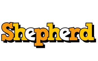 Shepherd cartoon logo