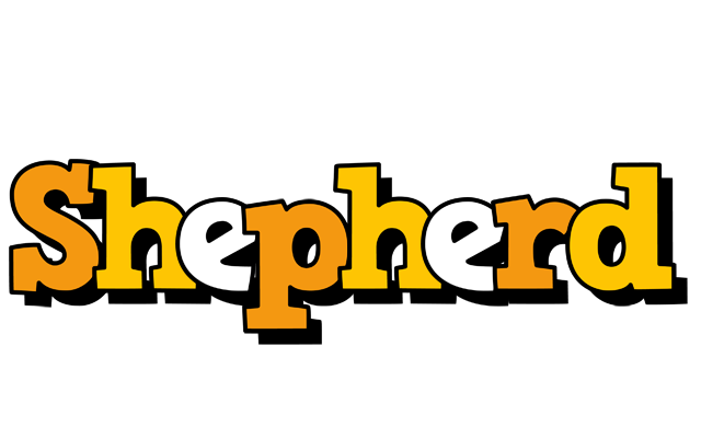 Shepherd cartoon logo