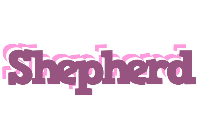Shepherd relaxing logo