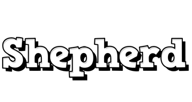 Shepherd snowing logo