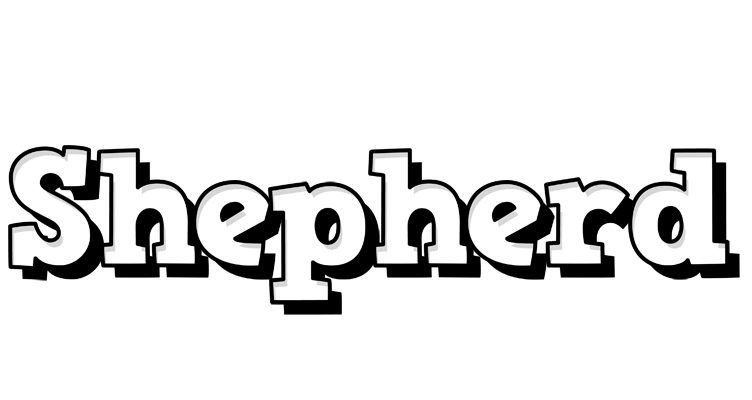Shepherd snowing logo