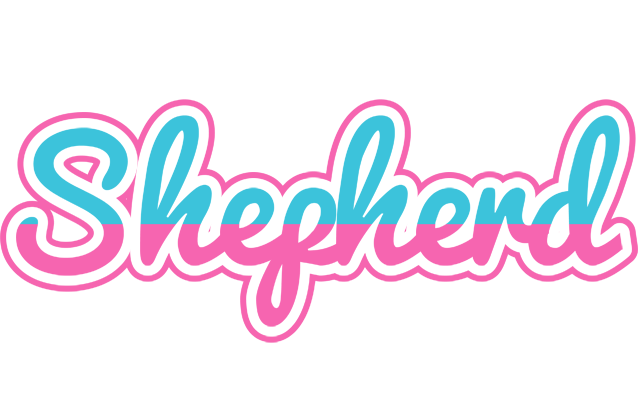 Shepherd woman logo