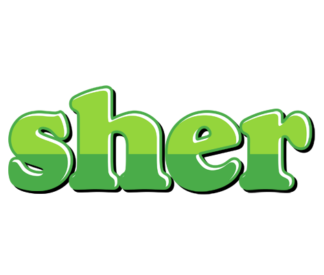 Sher apple logo