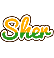 Sher banana logo
