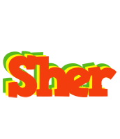 Sher bbq logo