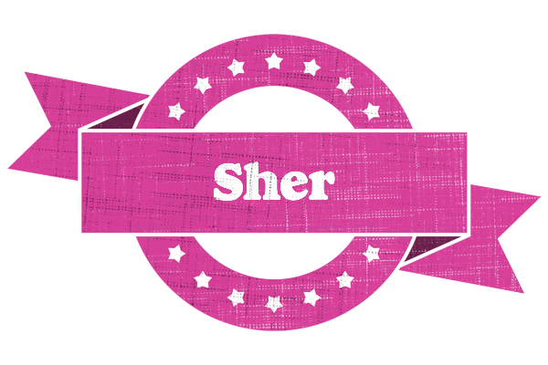 Sher beauty logo
