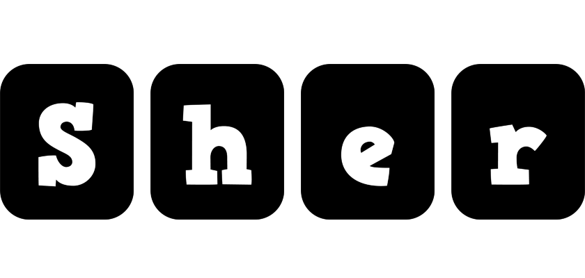 Sher box logo