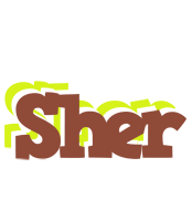 Sher caffeebar logo