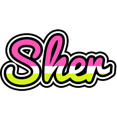 Sher candies logo