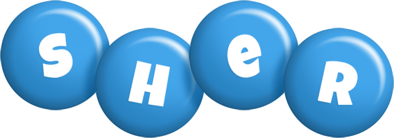 Sher candy-blue logo