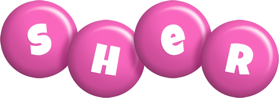 Sher candy-pink logo