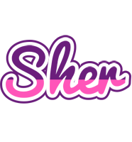 Sher cheerful logo