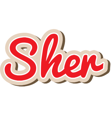 Sher chocolate logo