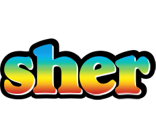 Sher color logo