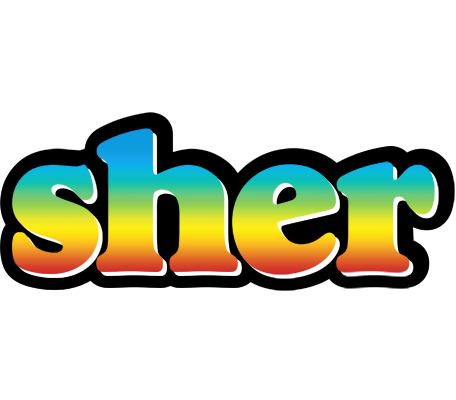 Sher color logo