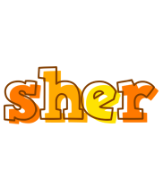 Sher desert logo