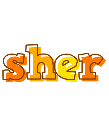Sher desert logo