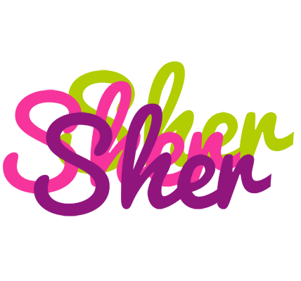 Sher flowers logo