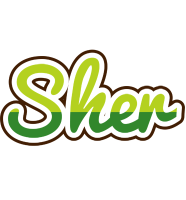 Sher golfing logo
