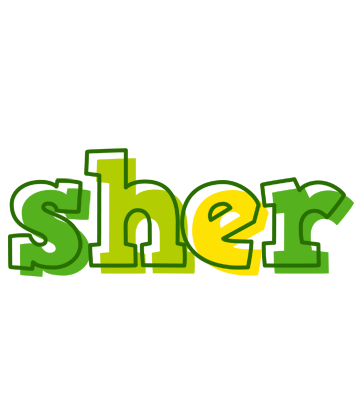 Sher juice logo