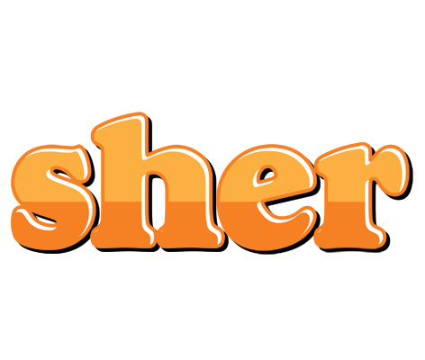 Sher orange logo