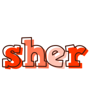 Sher paint logo