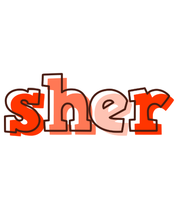 Sher paint logo