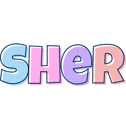 Sher pastel logo