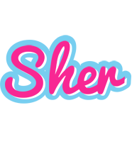 Sher popstar logo