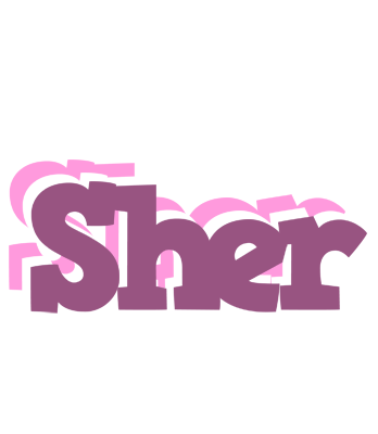 Sher relaxing logo