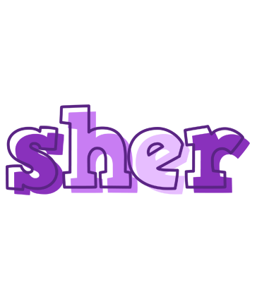Sher sensual logo