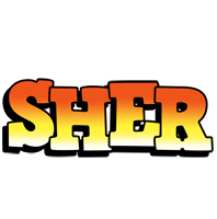 Sher sunset logo