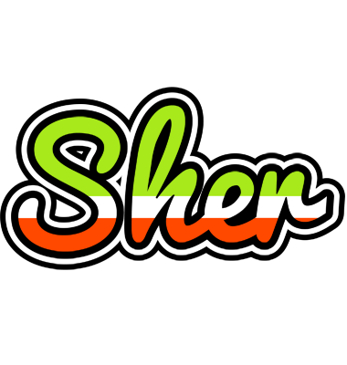 Sher superfun logo