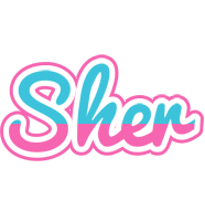 Sher woman logo