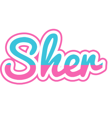 Sher woman logo