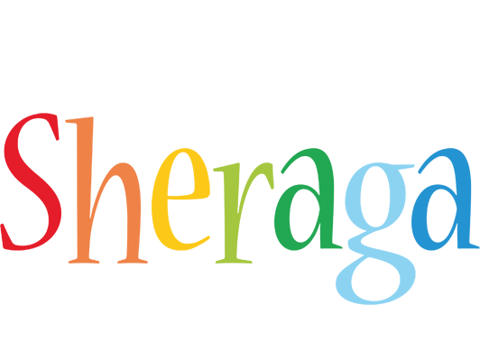 Sheraga birthday logo
