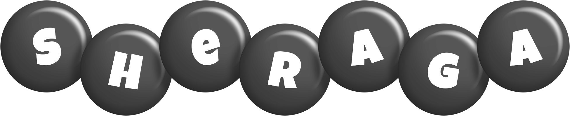 Sheraga candy-black logo