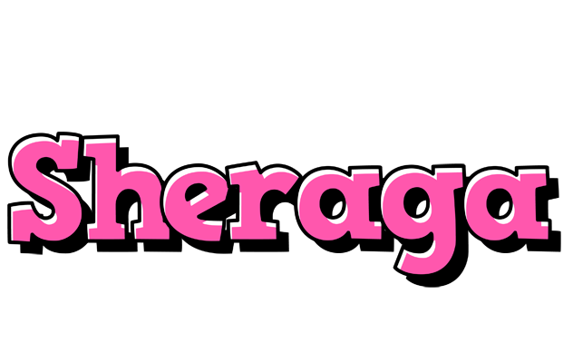 Sheraga girlish logo