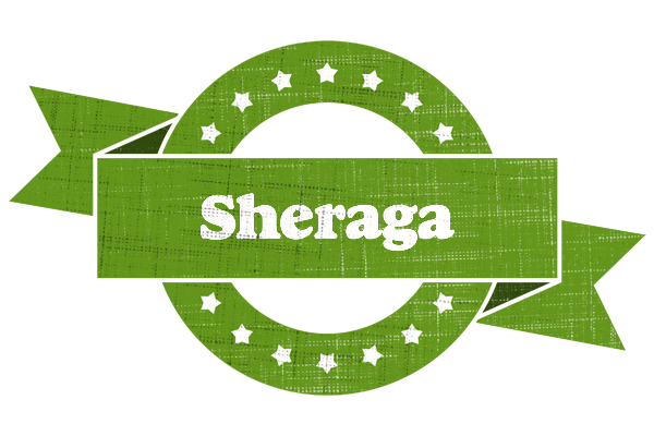 Sheraga natural logo