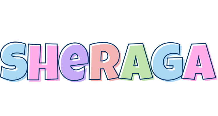 Sheraga pastel logo